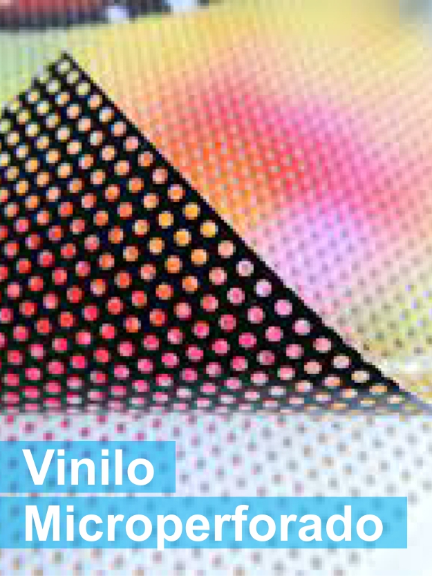 Vinilo Microperforado - 4Colores
