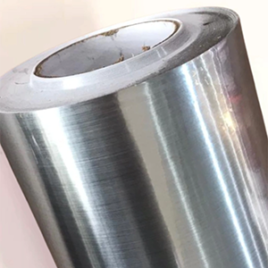 Vinilo Metalizado Mccal cepillado plata