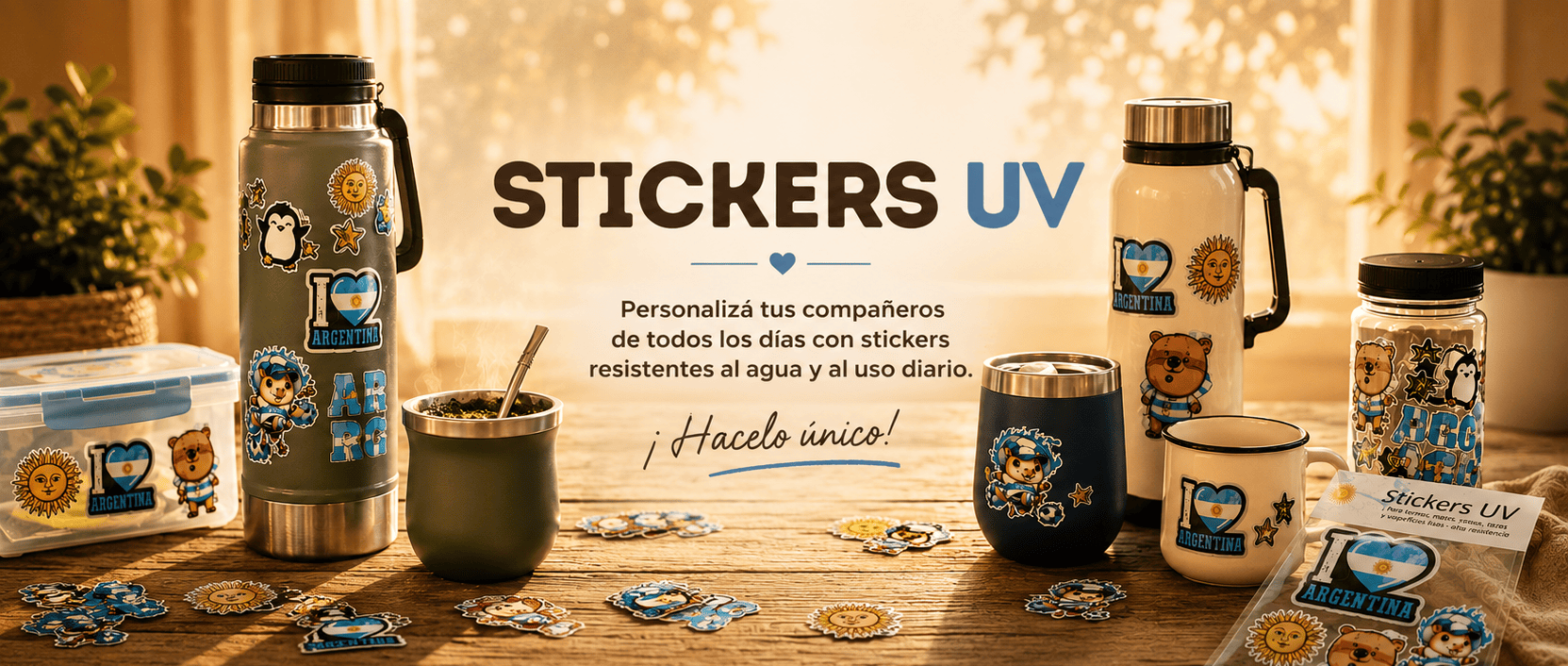 Plantillas Stickers UV - 4Colores - Concordia