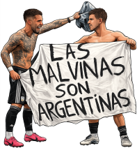 ico Las Malvinas son Argentinas